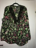 BLUZKA DAMSKA SIMPLYBE 54 7XL FLORAL