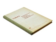 Tablice matematyczne fizyczne chemiczne i astronomiczne - Lipczyński i inni