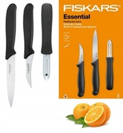 FISKAS ESSENTIAL Zestaw 2 noży kuchennych 7cm+11cm+ skrobaczka