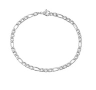 Bransoletka srebrna pancerka