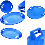 SANKI ŚLIZG DLA DZIECI BOBSLEJ MUSZLA NIEBIESKI PLASTIKOWE ISTL