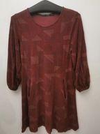 GUDRUN SJODEN SUKIENKA R.S/M BOHO TUNIKA BAWEŁNA