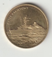 Polska 2 zlote 2013 kuter rakietowy