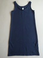 TISSAIA bluzka top długi granatowy sukienka jak tezenis hilfiger 34 36