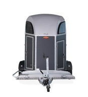 Boeckmann DUO z platforma przyczepa dla koni