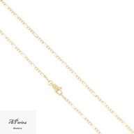 Lap3087 Łańcuszek złocony figaro 0.1/45cm