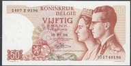 Belgia 50 Franków 1966