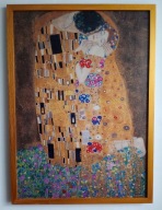 Obraz na płótnie - Pocałunek, Gustav Klimt, 50x70cm