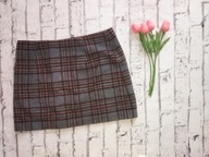 Spódniczka damska xl szara kratka