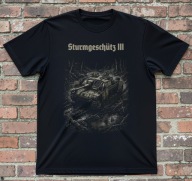Koszulka Stug III 3 Sturmgeschütz III t-shirt L