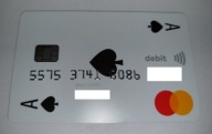 Karta debetowa Getin Bank - stan idealny