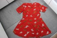 ASOS sukienka zwierzeta tygrys lampart 42