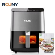 Frytkownica beztłuszczowa AIR FRYER 5L 1450W | Dotykowy panel | ROUNY