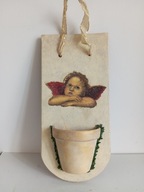 KROPIELNICA Z ANIOŁKIEM - CERAMIKA.