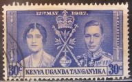Kenia kolonia brytyjska stary znaczek (1/2