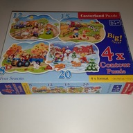 Puzzle Castorland 4 obrazki - 34. Finał WOŚP