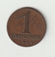 Austria 1 Groschen 1927 ladny stan