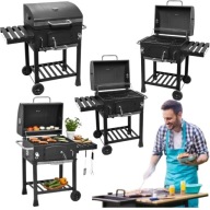 GRILL WĘGLOWY RUSZT ŻELIWNY ACTIVIA MASTERCOOK OGRODOWY SOLIDNY 57,5x42,0CM