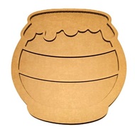 Wysypywanka kartonowa „Słoik Miodu”