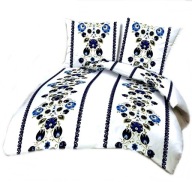 pościel bawełna lux 220x240 + 2x70x80 2x40x40 zamek B 257-5 Łowicz gran j p