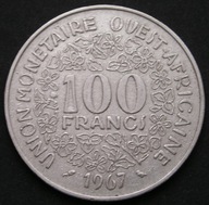 Afryka Zachodnia 100 franków 1967