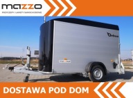 Przyczepa Kontener DEBON C300 DOSTAWA 300x155x190 DMC 1,3t Furgon BOX Cargo