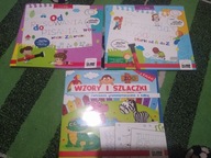 nauka pisania. szlaczki. literki