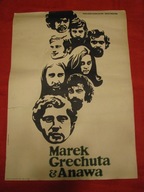 Marek Grechuta & Anawa - plakat Chwedczuk Mariusz 1971