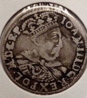 Szóstak 1683 Jan III Sobieski RR,Kraków Ptak(z Pawiem) Nienotowany b.rzadki