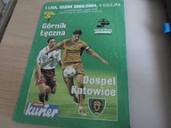 PROGRAM MECZU GÓRNIK ŁĘCZNA - DOSPEL KATOWICE 14.09.2003