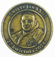 medal Święty Jan XXIII Pontyfikat 1958-1963