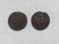 Stare polskie monety - grosze 1767, 68 r 2 szt.