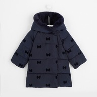 Jacadi granatowa kurtka z kapturem - 88cm / 2 lata