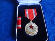 KRLD Korea Północna "Medal Zasługi" 13.06.1949. Zestaw w pudełku