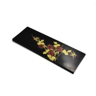 Obraz Laka Wietnam Hai Au Róże Czarna Deska Vintage PRL Retro Dekoracja 70s