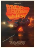 Plakat „Back to the Future” – Kultowy Plakat Filmowy Retro