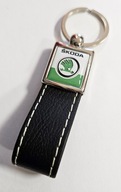 Brelok do kluczy SKODA czarny