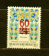 WĘGRY ** Folklor, kwiaty Mi 4463