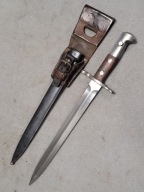 Bagnet szwajcarski 1918, Schmidt-Rubin z żabką. Stan BDB. Od 1 zł BCM