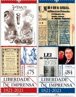 Portugalia 2021 Znaczki ** wolność prasy cenzura