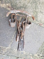 zabytkowy stelaż ,siedzenia wojskowego