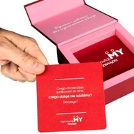 Gra rozmawiajMY Karty dla par Prezent na Dzień Kobiet Gra Miłosna Związek