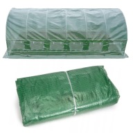 FOLIA NA TUNEL FOLIOWY FOLIAK ZIELONA 6x3m 18m2 GRUBA MOCNA UV4