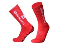 SKARPETKI GETRY SPORTOWE PIŁKARSKIE ANTYPOŚLIZGOWE CZERWONE 39-45