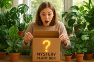 MYSTERY BOX Z ROŚLINAMI DONICZKOWYMI - Zielona Niespodzianka! 5 roślin