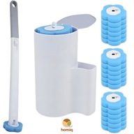 SZCZOTKA DO WC JEDNORAZOWA HIGIENICZNA KLIK + WKŁADY MONTAŻ TIKTOK