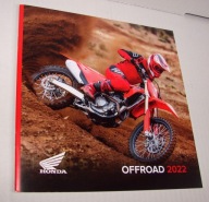 Honda Offroad prospekt 2022 motocykl skuter
