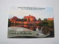 2 zł. zamek w Malborku blister