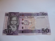 SOUTH SUDAN 50 POUNDS 2019
