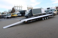 Laweta samochodowa JEGGER 2 auta 850x212 podłoga alu, VDI2700, AKS